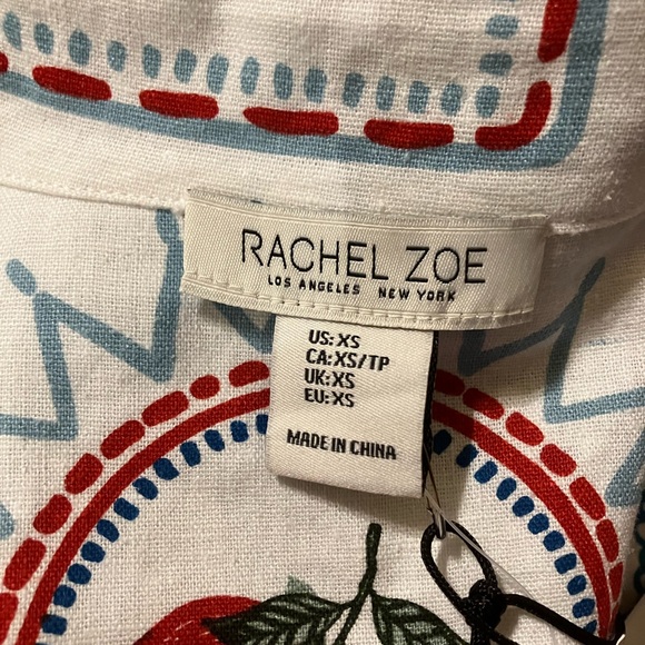 Rachel Zoe Multicolor Graphic Print Shirt and Pants (Set) - Picture 4 of 4